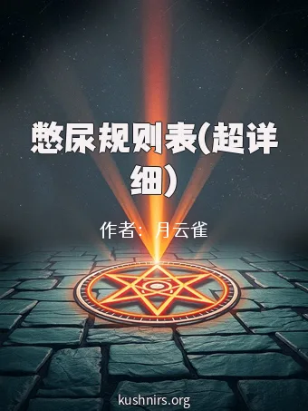 憋尿规则表(超详细)