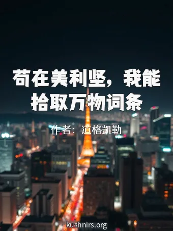 苟在美利坚，我能拾取万物词条