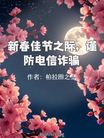 新春佳节之际，谨防电信诈骗
