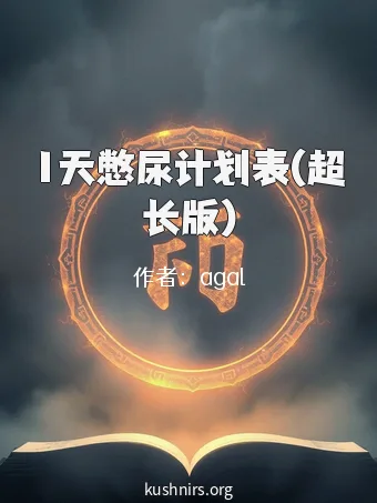 1天憋尿计划表(超长版)