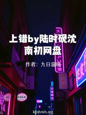 上错by陆时砚沈南初网盘