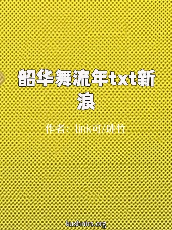 韶华舞流年txt新浪