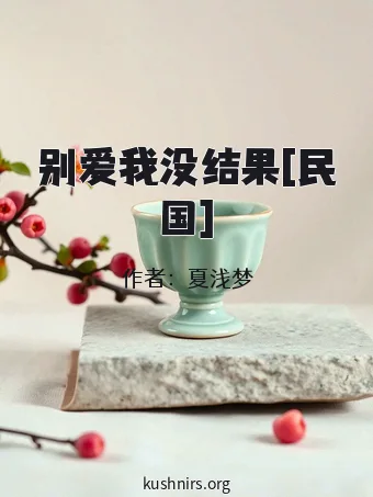 别爱我没结果[民国]